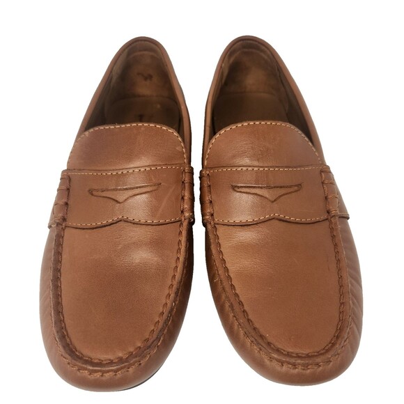 Polo Ralph Lauren Reynold Leather Driver Loafer Men\'s Size 7D 11721 main image 5